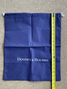 Dooney Bourke Navy Blue 15” x 18” Handbag Dust Bag Protective Storage Cover MINT - Picture 1 of 2