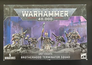 Warhammer 40,000 Grey knights Brotherhood terminator / Paladin Squad New in Box - Picture 1 of 1