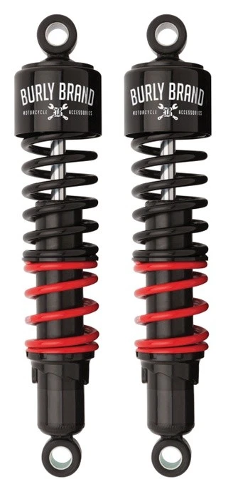 Burly Stiletto Shocks Standard Duty 13" Black #B28-1256 Harley Davidson - Image 1 of 1