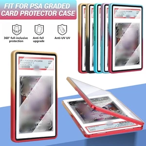 Soporte protector de tarjetas coleccionables con clasificación en losa PSA/CGC estuche magnético exhibición EE. UU. - Imagen 1 de 16