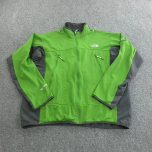 The North Face Jacket Mens XL Green Summit Series Windstopper Softshell Full Zip - Picture 1 of 10