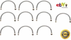 Plumbing Lot 30 pcs 1/2"FIP X 3/8"OD Comp X 20" SS Faucet Supply Connector Lines - Picture 1 of 6