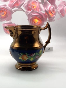 Antique Jug Creamer Victorian Lusterware Porcelain 1840’ - Picture 1 of 17