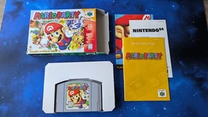 Mario Party 1 Nintendo 64 N64 Juego Completo En Caja Con Manual De Juego + Insertos ¡BONITO! - Imagen 1 de 10