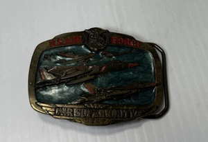US Air Force Belt Buckle Air Superiority USA 1983 - Picture 1 of 5