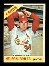 1966 Topps Nelson Briles #243 St. Louis Cardinals NM OR BETTER