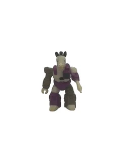 Vtg Battle Beasts ZEALOT ZEBRA #69 NO rub original 1988 Hasbro series 3 figure - Picture 1 of 7