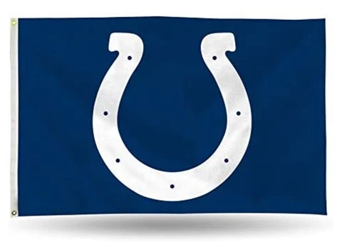 Indianapolis Pro Football Team Flag 3 x 5 Tailgate Flag Mancave Football Banner Cover