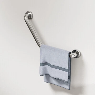  EDELSTAHL gebürstet  Haltegriff Badewannengriff Bad Griff Ausstiegshilfe  - Bild 1 von 4