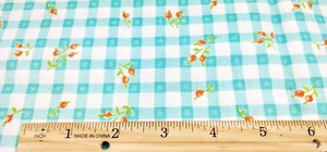 Vintage Fabric * Cherry Berry * 100% cotton -  36" x 42" In the beginning fab - Picture 1 of 10