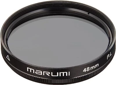 Marumi Lens Filter Polarizing Filter 48 mm PL Film Camera Japan #23057B - Image 1 of 4
