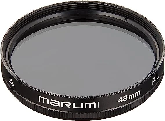 Marumi Lens Filter Polarizing Filter 48 mm PL Film Camera Japan #23057B - Image 1 of 4