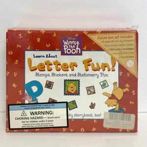 Versiegelt Winnie Puuh Learn About Letter Fun Schachtel Schreibwaren Aktivität Set - Bild 1 von 11