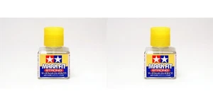 PAQUETE DE 2 TAMIYA 87135 MARCA AJUSTE SOLUCIÓN CALCOMANÍA FUERTE / MODELO DISOLVENTE 40 ml - Imagen 1 de 1