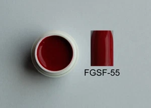 UV LED Farbgel ohne Schwitzschicht Red Love Color Gel N55 Edelgel - Bild 1 von 1