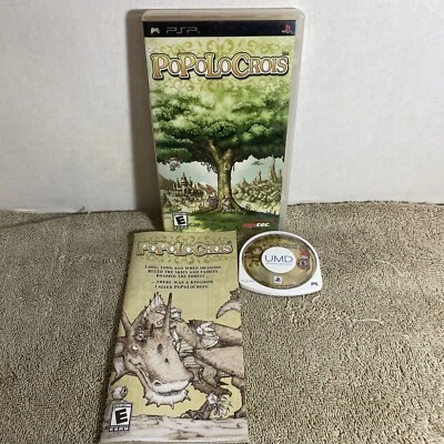 PoPoLoCrois (Sony PSP, 2005) Includes Original Manual & Case Complete & Tested!! - Image 1 of 4