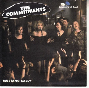 THE COMMITMENTS Mustang Sally PICTURE SLEEVE 7" 45 record + juke box strip RARE - Picture 1 of 3