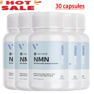 Vivanmn Pure NMN | 500mg Capsules Boosted Energy, Enhanced Sleep 30 - Picture 1 of 17