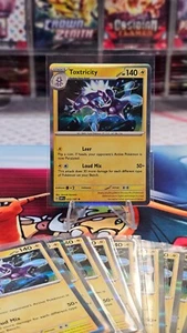 Toxtricity Pokemon Card 072/197 HOLO RARE NM Near Mint Obsidian Flames TCG - Picture 1 of 2