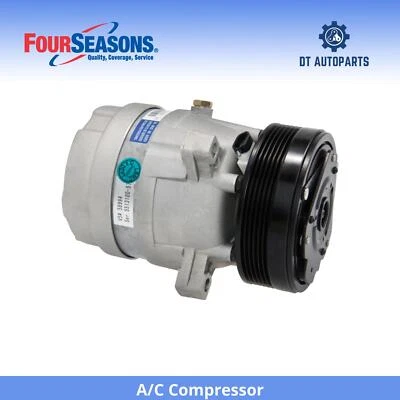 Compresor de aire acondicionado para Pontiac Bonneville 1996-2005 4 estaciones 1997 1998 1999 2000 Foto 1 de 4
