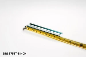 New DIN Rail Slotted Steel, Pre-Cut 35mm x 7.5mm, 200 mm (~8 Inch) Long - Picture 1 of 4