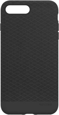 Подлинный Incase Textured оснастки чехол для iPhone 8+, 7+, 6+, 6s+ - черный - Изображение 1 из 4