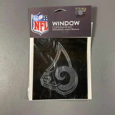Los Angeles Rams Professional Window Graphic Decal Sticker Sports NFL Football - Image 1 of 4