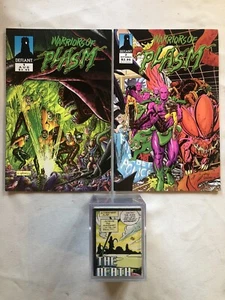 Warriors of Plasm #1 - #2 (Aug 1993, Defiant) Comic And Trading Card Lot All N/M - Picture 1 of 5