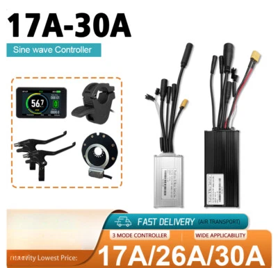 3 Mode 17A-30A Sine Wave Waterproof Controller 36V 48V  for 250W-1000W Hub Motor - Image 1 of 4