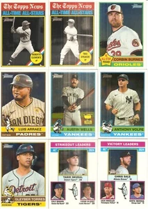 LOTE DE 65 TARJETAS DE BÉISBOL CROMADAS DIFERENTES 2025 TOPPS HERITAGE - Imagen 1 de 8
