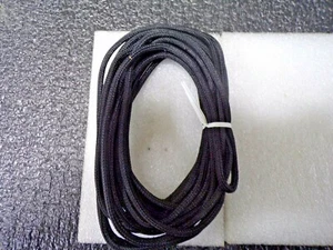 TECHFLEX, Non-expandable Braided Sleeving, I.D.: 0.125", L: 25 ft., Black, (RG) - Picture 1 of 4