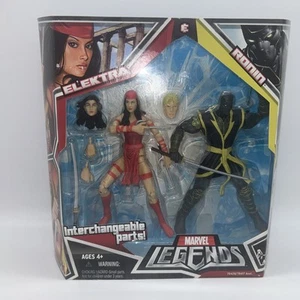 NEW HASBRO MARVEL LEGENDS 2-PACK ELEKTRA AND RONIN ACTION FIGURES 2008! S114 - Picture 1 of 10