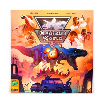 Mundo de dinosaurios Pandasaurus (todo en promesa de Kickstarter) con inserto de madera #3 EX/NM Foto 1 de 2