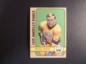 1972-73 Topps Hockey Butch Goring Card # 72 - Foto 1 di 2