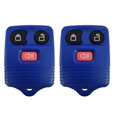 2 Repuestos para Ford Ranger 98 99 2000 2001 2002 2003 2004 Mando a distancia azul Llavero Foto 1 de 4