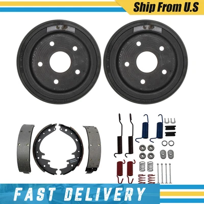 Kit de herrajes de muelles zapatas de freno trasero de 11" para Ford F150 1977-1986 Foto 1 de 4