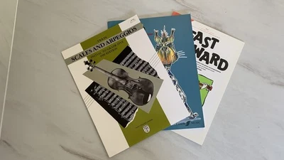 Violin Scales And Arpeggios + Beginner Pieces ~ Sheet Music Book Trio Bundle - Image 1 of 4