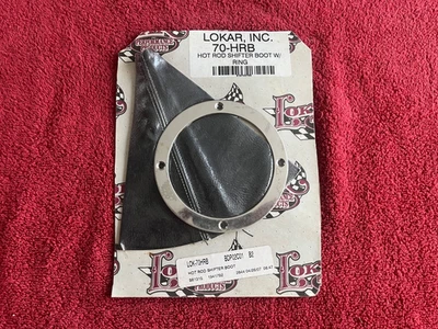 Lokar Inc. 70-HRB Hot Rod Shifter Boot with Ring New Sealed Package - Image 1 of 4