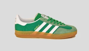 ADIDAS GAZELLE INDOOR NYLON GRÜN/WEISS GRÖSSEN 8 9 10 10,5 11 ORIGINALS IE6605 - Bild 1 von 5