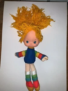 Vintage Rainbow Brite (circa 1983) 10" Plush Doll Hallmark/Mattel _TOTALLY RETRO - Picture 1 of 12