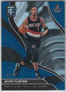 2017-18 Panini Totally Certified Evan Turner 02/99 Portland Trail Blazers Blue - Bild 1 von 2