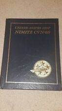 VINTAGE NAVY USS NIMITZ UNITED STATES SHIP NIMITZ CVN-68 CVN 1982-83 1983 BOOK