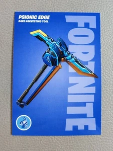 Psionic Edge / Pick Axis #H46 Rare Tool NM/M 2021 Fortnite Series 3 Panini - Picture 1 of 2