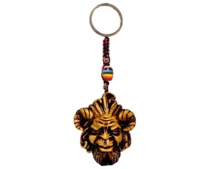 Llavero Malvado Pan Cabra Hombre Hecho a Mano 3D Macrame Metal Llavero Coche Bolso Accesorio - Imagen 1 de 1