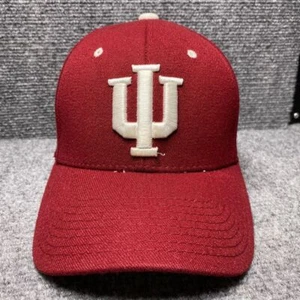 Indiana Hoosiers Hat Cap Snap Back Adjustable Mens NCAA Zephyr Red - Picture 1 of 9