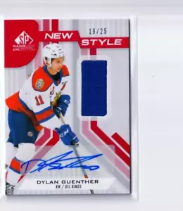 DYLAN GUENTHER '21/22 Upper Deck CHL SP Game Used AUTOGRAPH JERSEY card #'d /25 - Picture 1 of 1