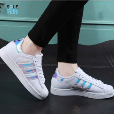 阿迪达斯Superstar白色休闲鞋运动鞋AQ6278 — 第 1/4 张图片