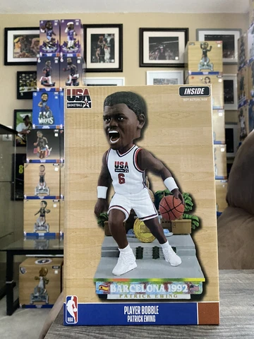 patrick ewing (New York Knicks) USA basketball Bobblehead Cover