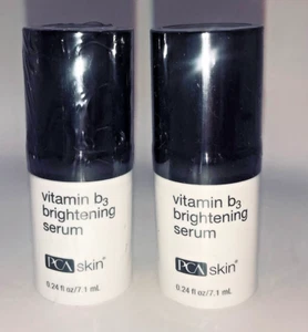 2 SEALED PCA vitamin b3 brightening serum .24 fl oz 7.1 ml expired Best By 02/25 - Picture 1 of 3