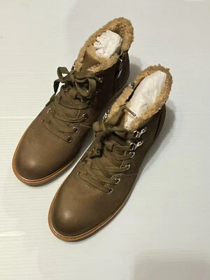 Женские сапоги SoftWalk на шнуровке каменная кожа 6,5 - Изображение 1 из 4